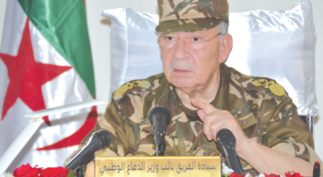 الفريق قايد صالح، خطاب بين التحليل و التحذير